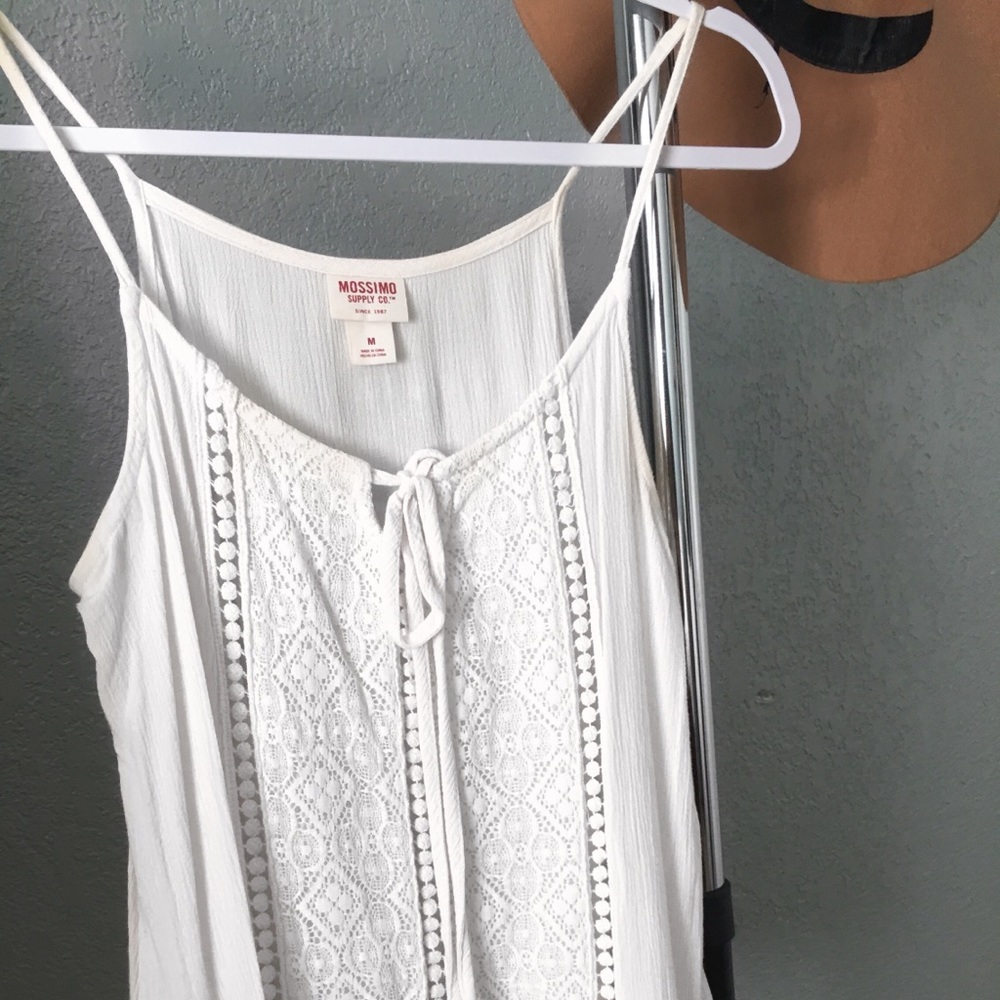 Lace strappy blouse